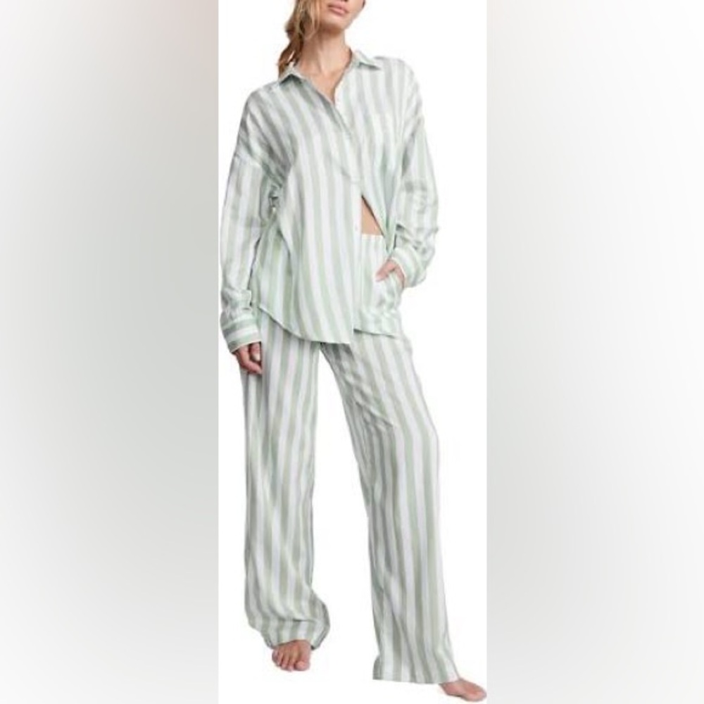 New VICTORIA'S SECRET
Modal-Cotton Long Pajama Set small short